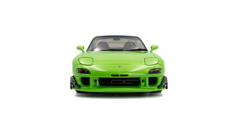 Load image into Gallery viewer, Mazda RX7 FD3RS SOLIDO WORKS NEON GREEN 1999 SOLIDO 1:18
