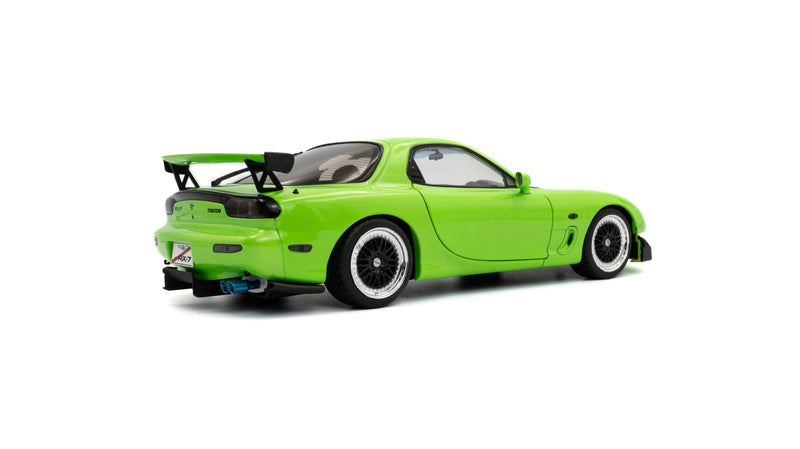 Load image into Gallery viewer, Mazda RX7 FD3RS SOLIDO WORKS NEON GREEN 1999 SOLIDO 1:18

