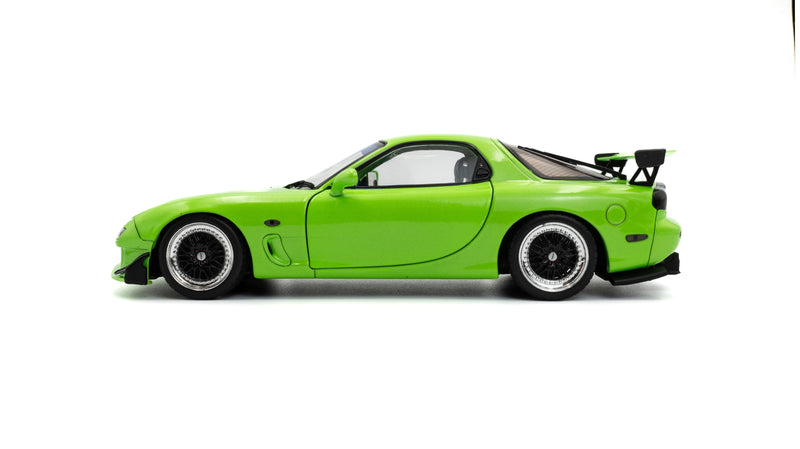 Load image into Gallery viewer, Mazda RX7 FD3RS SOLIDO WORKS NEON GREEN 1999 SOLIDO 1:18
