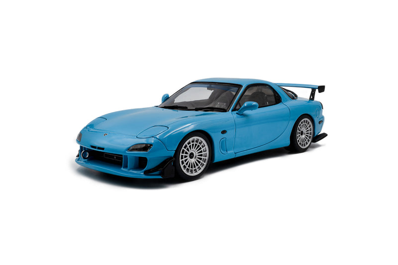 Load image into Gallery viewer, MAZDA RX7 FD3RS SOLIDO WORKS BLUE 1999 SOLIDO 1:18

