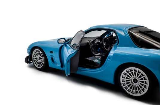 MAZDA RX7 FD3RS SOLIDO WORKS BLUE 1999 SOLIDO 1:18