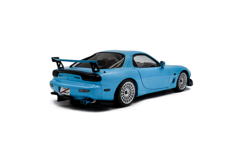 Load image into Gallery viewer, MAZDA RX7 FD3RS SOLIDO WORKS BLUE 1999 SOLIDO 1:18
