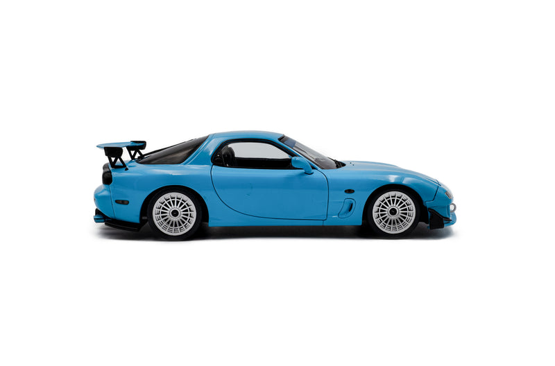 Load image into Gallery viewer, MAZDA RX7 FD3RS SOLIDO WORKS BLUE 1999 SOLIDO 1:18
