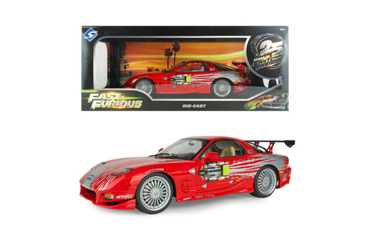 MAZDA RX7 FD3RS FAST&FURIOUS 1 DOM SOLIDO 1:18