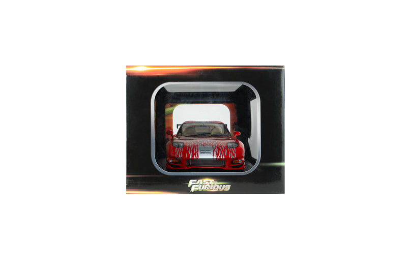 Load image into Gallery viewer, MAZDA RX7 FD3RS FAST&amp;FURIOUS 1 DOM SOLIDO 1:18
