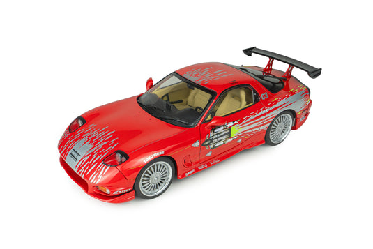 MAZDA RX7 FD3RS FAST&FURIOUS 1 DOM SOLIDO 1:18