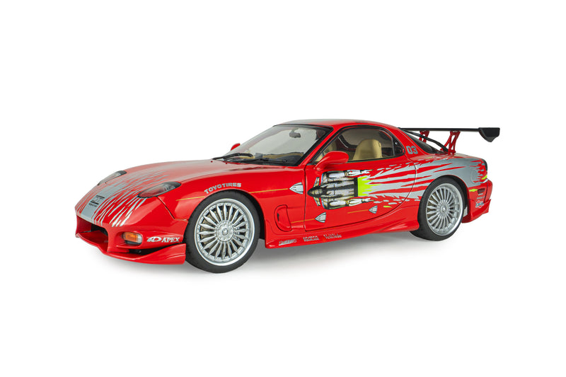 Load image into Gallery viewer, MAZDA RX7 FD3RS FAST&amp;FURIOUS 1 DOM SOLIDO 1:18
