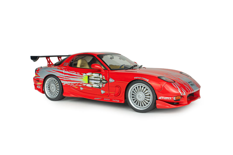 Load image into Gallery viewer, MAZDA RX7 FD3RS FAST&amp;FURIOUS 1 DOM SOLIDO 1:18
