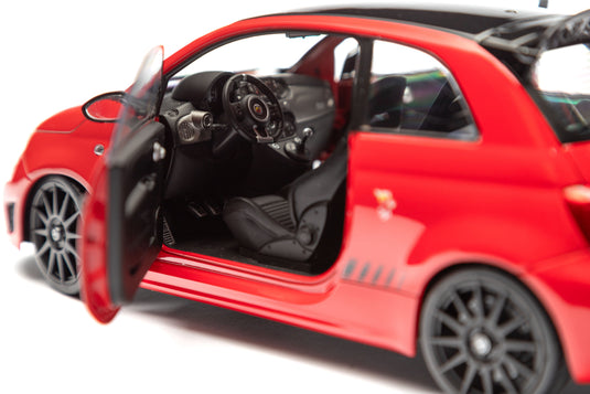 FIAT F595 ABARTH SOLIDO WORKS RED 2023 SOLIDO 1:18