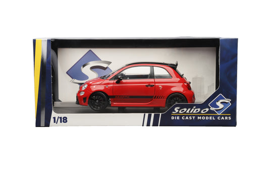 FIAT F595 ABARTH SOLIDO WORKS RED 2023 SOLIDO 1:18