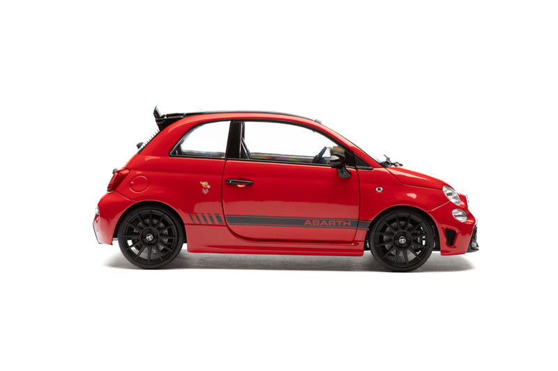 Load image into Gallery viewer, FIAT F595 ABARTH SOLIDO WORKS RED 2023 SOLIDO 1:18
