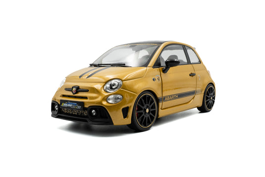 FIAT F595 ABARTH SOLIDO WORKS GEEL 2024 SOLIDO 1:18