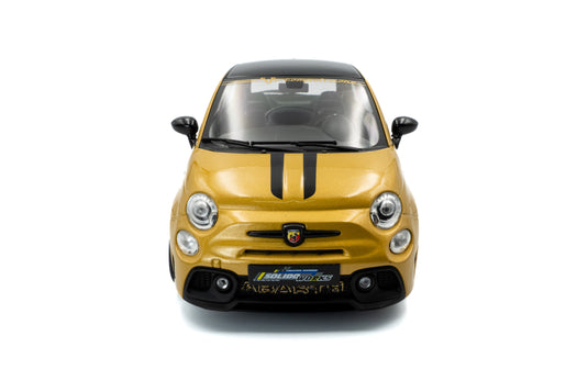FIAT F595 ABARTH SOLIDO WORKS GEEL 2024 SOLIDO 1:18