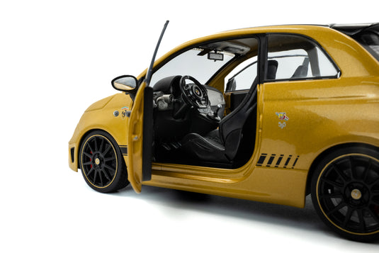 FIAT F595 ABARTH SOLIDO WORKS GEEL 2024 SOLIDO 1:18