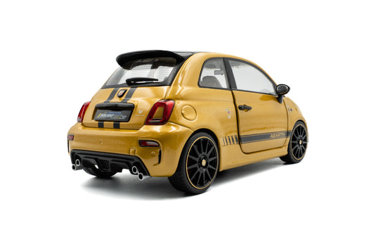 FIAT F595 ABARTH SOLIDO WORKS GEEL 2024 SOLIDO 1:18