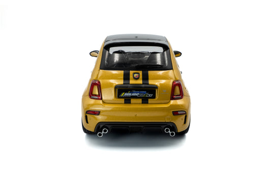 FIAT F595 ABARTH SOLIDO WORKS GEEL 2024 SOLIDO 1:18