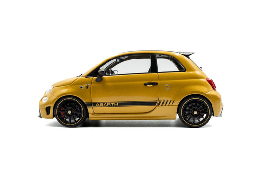 FIAT F595 ABARTH SOLIDO WORKS GEEL 2024 SOLIDO 1:18