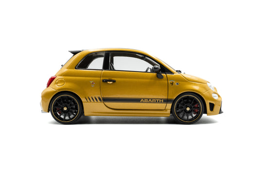 FIAT F595 ABARTH SOLIDO WORKS GEEL 2024 SOLIDO 1:18