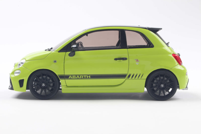 Load image into Gallery viewer, Fiat F595 ABARTH GREEN ADRENALINA 2023 SOLIDO 1:18
