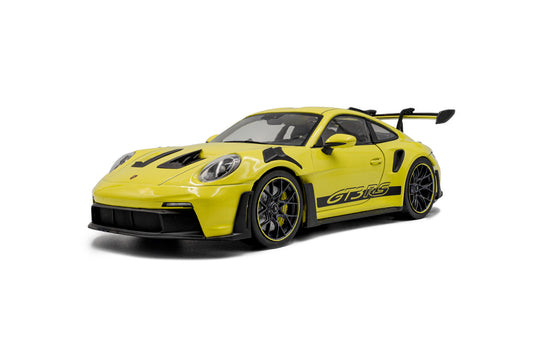 PORSCHE 911 GT3 RS SOLIDO WORKS NEON LIME 2024 SOLIDO 1:18