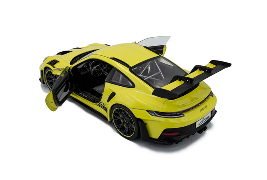 PORSCHE 911 GT3 RS SOLIDO WORKS NEON LIME 2024 SOLIDO 1:18