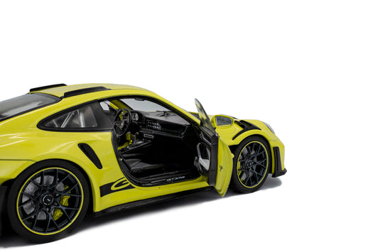 PORSCHE 911 GT3 RS SOLIDO WORKS NEON LIME 2024 SOLIDO 1:18
