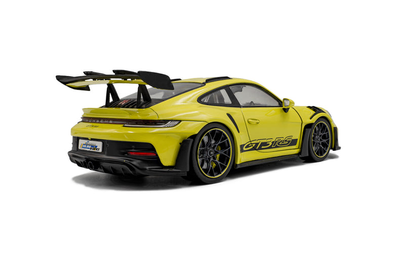 Load image into Gallery viewer, PORSCHE 911 GT3 RS SOLIDO WORKS NEON LIME 2024 SOLIDO 1:18
