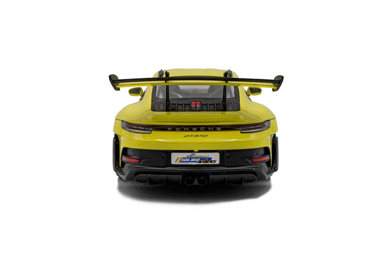 Load image into Gallery viewer, PORSCHE 911 GT3 RS SOLIDO WORKS NEON LIME 2024 SOLIDO 1:18
