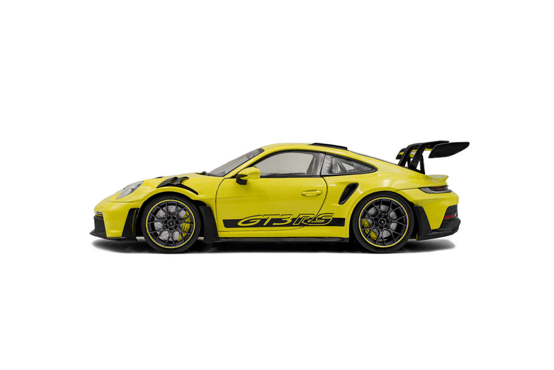 Load image into Gallery viewer, PORSCHE 911 GT3 RS SOLIDO WORKS NEON LIME 2024 SOLIDO 1:18
