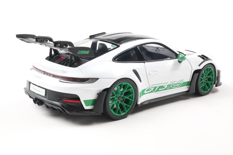 Load image into Gallery viewer, Porsche 911 GT3 RS - TRIBUTE TO CARRERA RS PACKAGE WHITE 2024 SOLIDO 1:18
