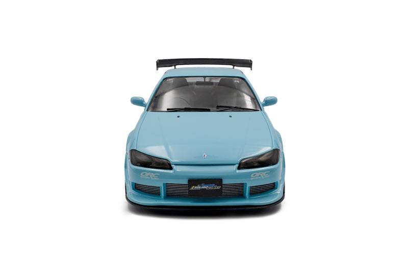Chargez l'image dans la visionneuse de la galerie, NISSAN SILVIA (S15) SPEC-R AERO SOLIDO WORKS BLEU 1999 SOLIDO 1:18
