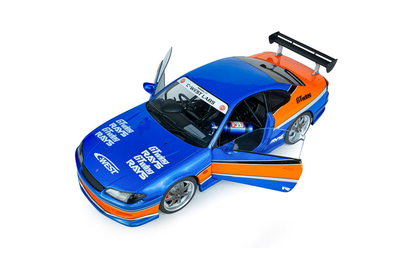 Load image into Gallery viewer, NISSAN SILVIA (S15) SPEC-S TOKYO DRIFT MONA LISA 2006 SOLIDO 1:18
