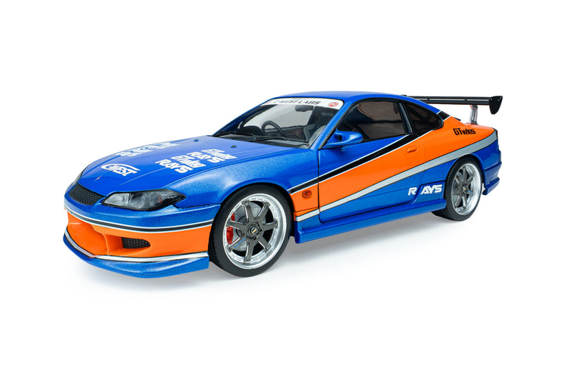 Load image into Gallery viewer, NISSAN SILVIA (S15) SPEC-S TOKYO DRIFT MONA LISA 2006 SOLIDO 1:18
