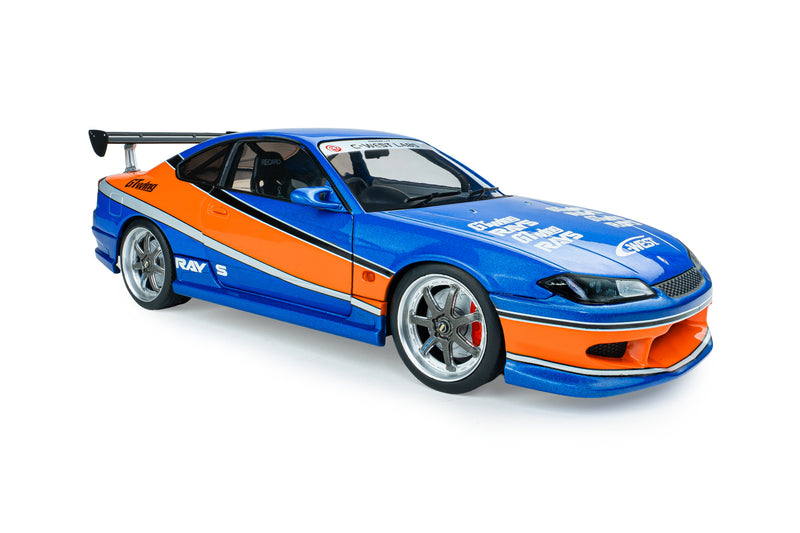 Load image into Gallery viewer, NISSAN SILVIA (S15) SPEC-S TOKYO DRIFT MONA LISA 2006 SOLIDO 1:18
