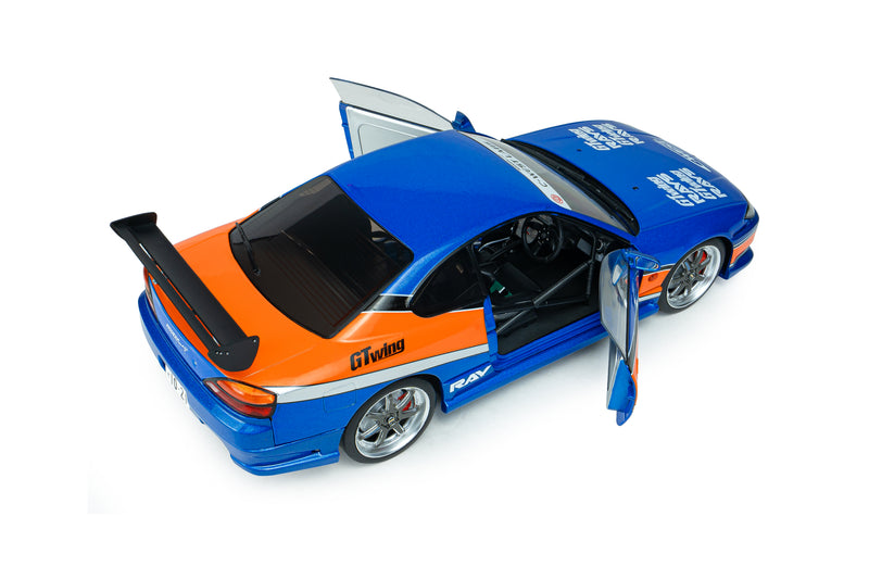 Load image into Gallery viewer, NISSAN SILVIA (S15) SPEC-S TOKYO DRIFT MONA LISA 2006 SOLIDO 1:18
