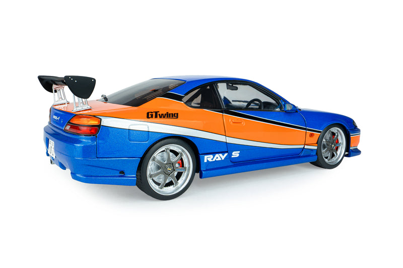 Load image into Gallery viewer, NISSAN SILVIA (S15) SPEC-S TOKYO DRIFT MONA LISA 2006 SOLIDO 1:18
