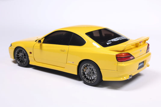 Nissan SILVIA S15 SPEC-R AERO LIGHTNING YELLOW 1999 SOLIDO 1:18