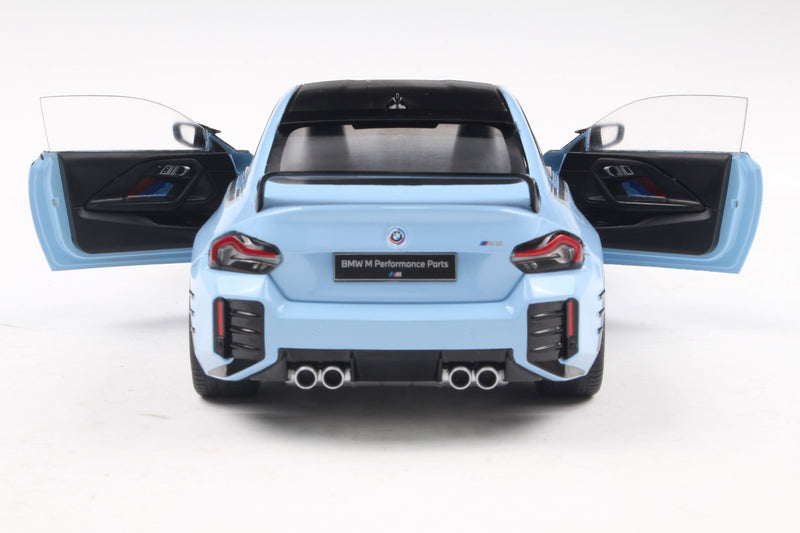 Load image into Gallery viewer, Bmw M2 (G87) PERFORMANCE PARTS ZANDVOORT BLUE 2024 SOLIDO 1:18
