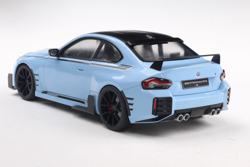 Load image into Gallery viewer, Bmw M2 (G87) PERFORMANCE PARTS ZANDVOORT BLUE 2024 SOLIDO 1:18
