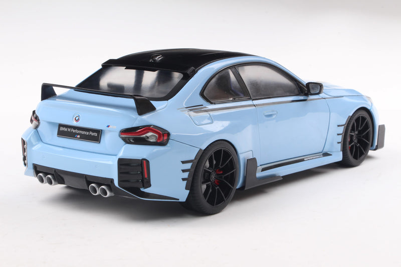 Load image into Gallery viewer, Bmw M2 (G87) PERFORMANCE PARTS ZANDVOORT BLUE 2024 SOLIDO 1:18
