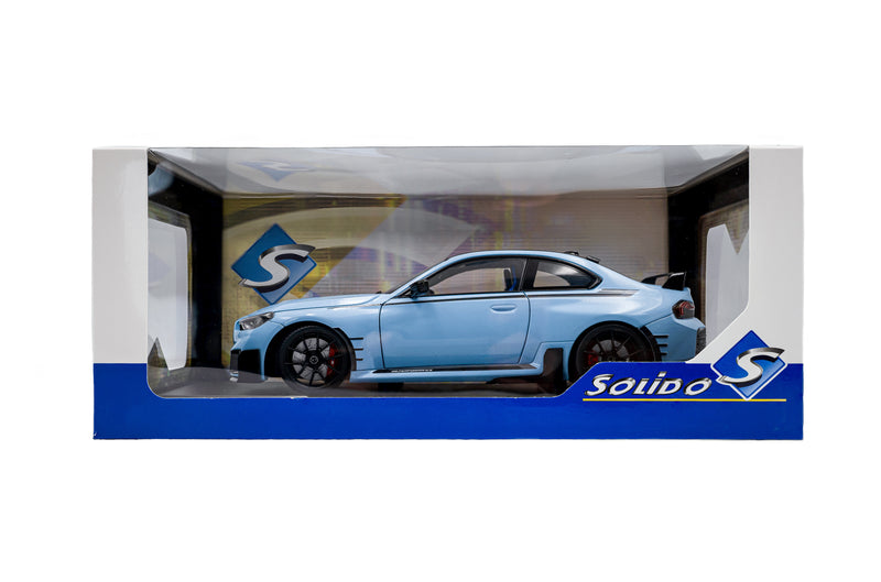 Load image into Gallery viewer, Bmw M2 (G87) PERFORMANCE PARTS ZANDVOORT BLUE 2024 SOLIDO 1:18
