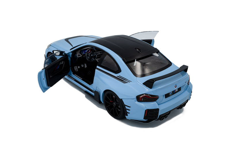Load image into Gallery viewer, Bmw M2 (G87) PERFORMANCE PARTS ZANDVOORT BLUE 2024 SOLIDO 1:18
