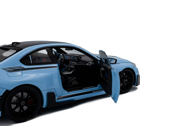 Load image into Gallery viewer, Bmw M2 (G87) PERFORMANCE PARTS ZANDVOORT BLUE 2024 SOLIDO 1:18
