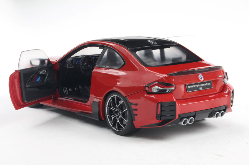 Load image into Gallery viewer, Bmw M2 (G87) PERFORMANCE PARTS TORONTO RED METALLIC 2024 SOLIDO 1:18
