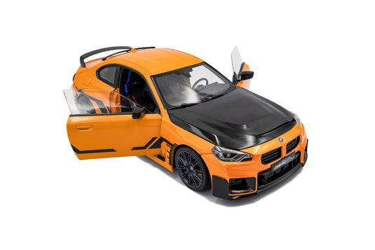 BMW M2 PERFORMANCE PARTS SOLIDO WORKS ORANGE 2024 SOLIDO 1:18