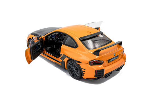 BMW M2 PERFORMANCE PARTS SOLIDO WORKS ORANGE 2024 SOLIDO 1:18