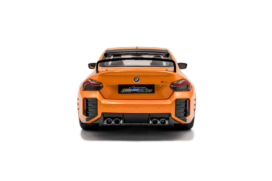 BMW M2 PERFORMANCE PARTS SOLIDO WORKS ORANGE 2024 SOLIDO 1:18
