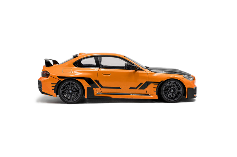 Load image into Gallery viewer, BMW M2 PERFORMANCE PARTS SOLIDO WORKS ORANGE 2024 SOLIDO 1:18
