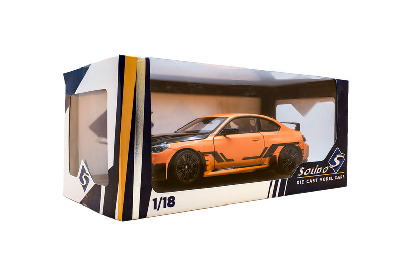 Load image into Gallery viewer, BMW M2 PERFORMANCE PARTS SOLIDO WORKS ORANGE 2024 SOLIDO 1:18
