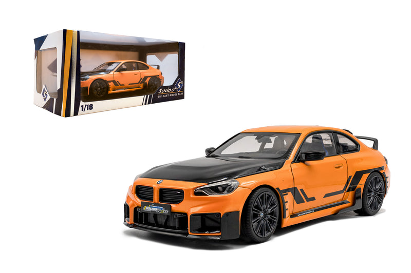 Load image into Gallery viewer, BMW M2 PERFORMANCE PARTS SOLIDO WORKS ORANGE 2024 SOLIDO 1:18
